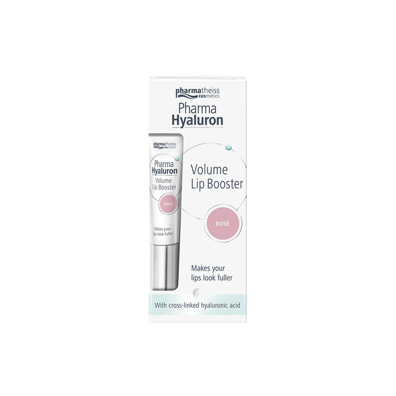 - Hyaluron volume lip booster rose