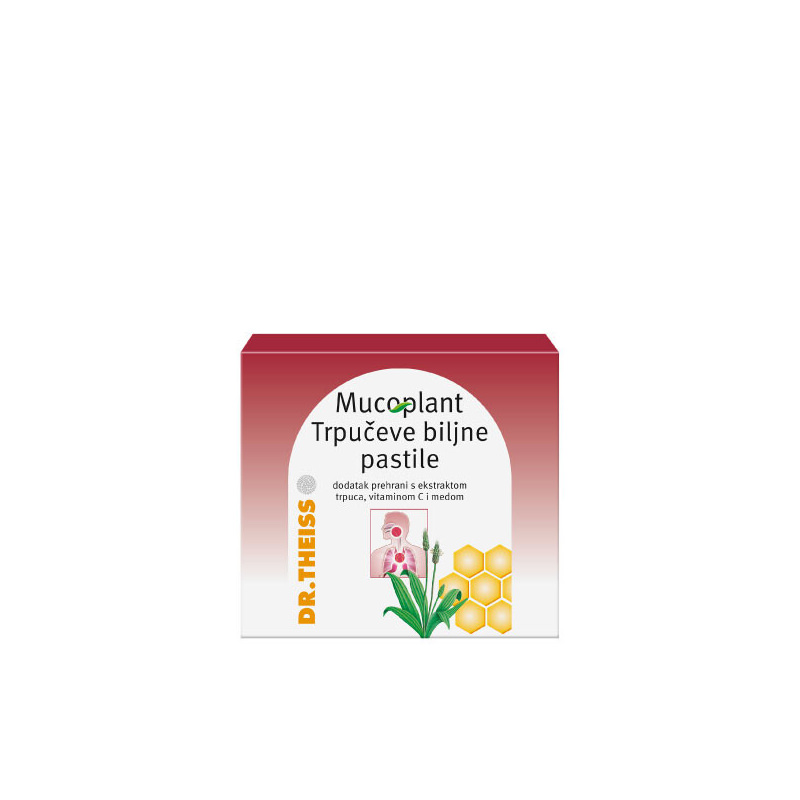 Dr. Theiss - Mucoplant trpučeve pastile